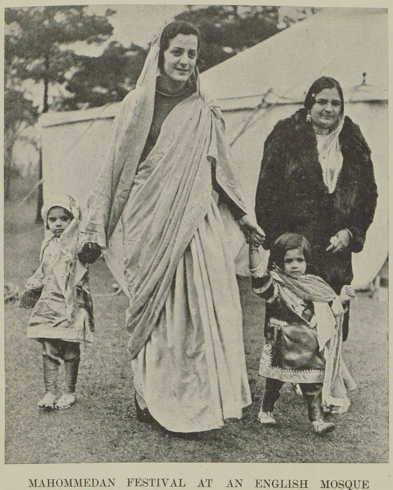 Mahommedan festival at an English mosque