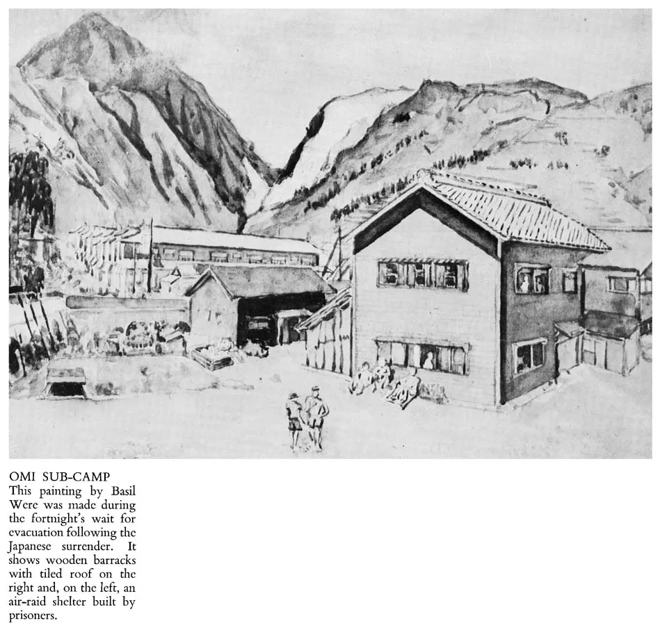 Black and white sketch of building