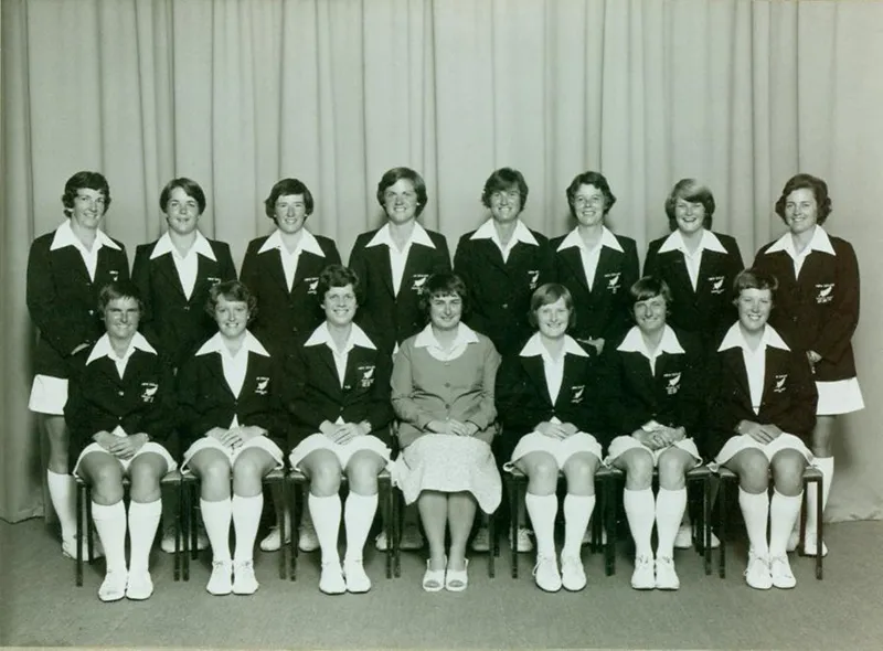 Photo: New Zealand Women's Cricket Team - Australian Tour 1979