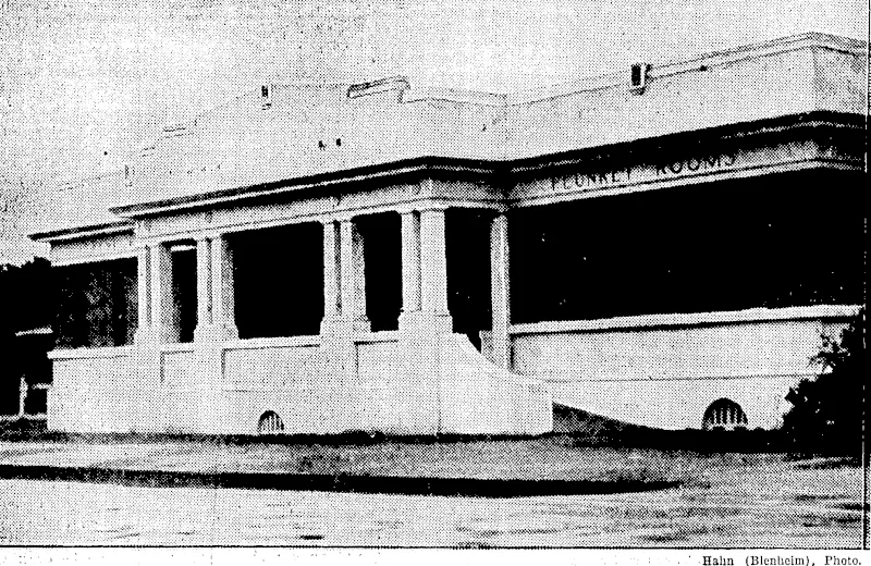 REST ROOMS IN BLENHEIM. erected by the Blenheim Branch of, the Plunket Society '■"■'■' : at a cost of nearly £3000. It-isito.be(used for the work of the society generally, and as rest rooms 7 '.'.' x for women, particularly those ivith young children. ,;'.'' (Evening Post, 06 February 1930)