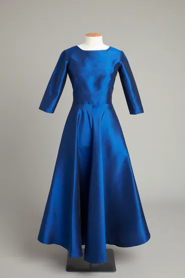 Image: Royal blue evening gown