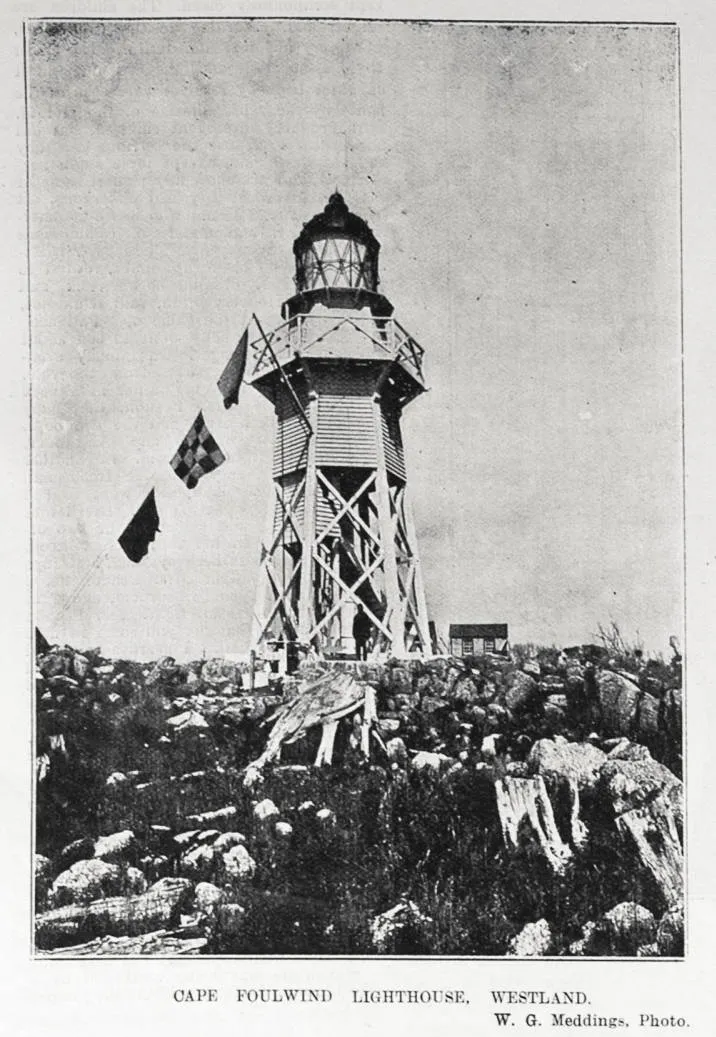 Cape Foulwind lighthouse, Westland