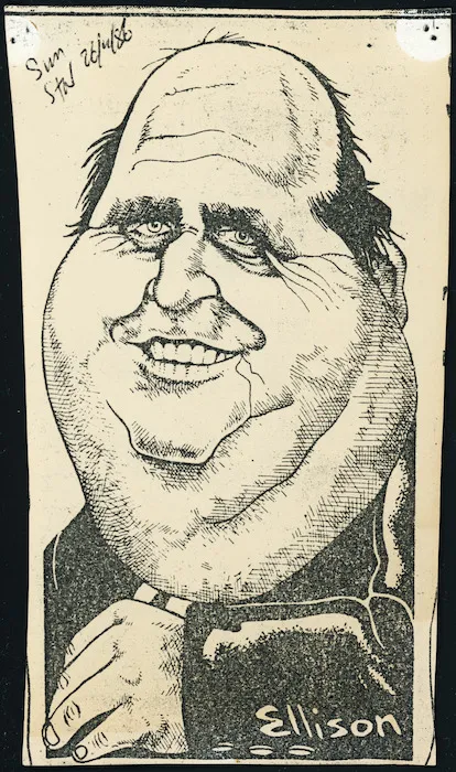 Ellison, Anthony, 1966- :[Mike Moore], Sunday Star, 26 November 1986.