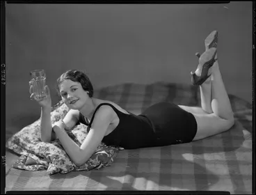 Image: Publicity photograph for Jantzen Swimwear