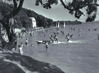 Point Chevalier Beach.