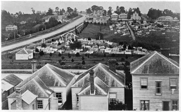 Image: Symonds Street and the Symonds Street Cemetery