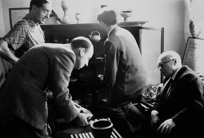 Shoji Hamada at Reikorangi, 1965