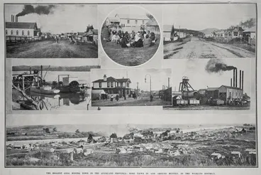 Image: The Biggest Coal Mining Town In The Auckland Province