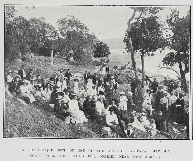 A picturesque spot on one of the arms of Kaipara Harbour, North Auckland