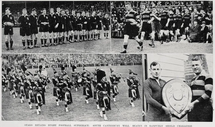 Otago retains rugby football supremacy: South Canterbury well beaten in Ranfurly Shield challenge