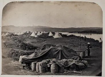Image: Camp at Rahui Pokeka New Zealand