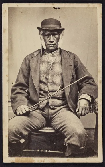 Image: Photographer unknown :Portrait of Tamihana