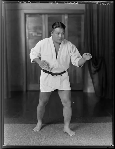 Image: Wrestler, Mr [O?] Shikina