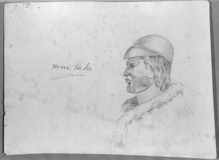 [Gilfillan, John Alexander] 1793-1863 :Honi Heke [about 1846]