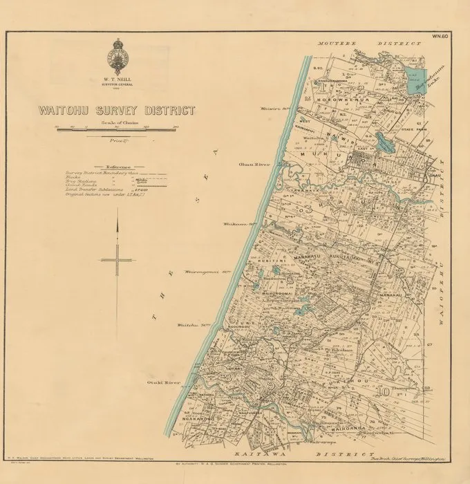 Waitohu Survey District [electronic resource].