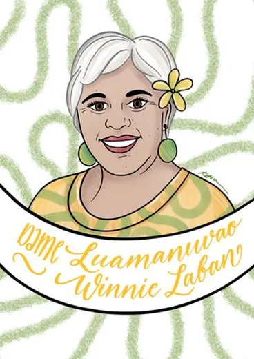 Image: Dame Luamanuvao Winnie Laban