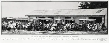 Image: To school by motor-bus: the consolidation principle in operation