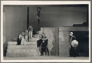 Image: Scene from Canterbury University production of Macbeth by William Shakespeare