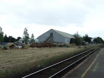 Warehouses near Solway Railway Station : digital image