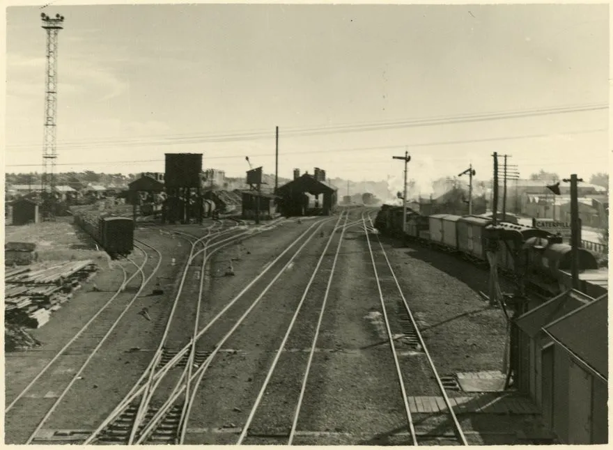 Shunting Yards, Palmerston North Railway Station, Main Street