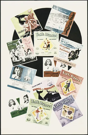 Image: Advertising pamphlet - Kiwi Gramophone Records