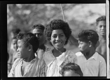 Image: A close-up portrait of local Tongan children, Tonga