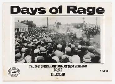 Image: Days of Rage calendar