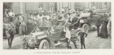 A Wellington South polling booth Image: A Wellington South polling booth
