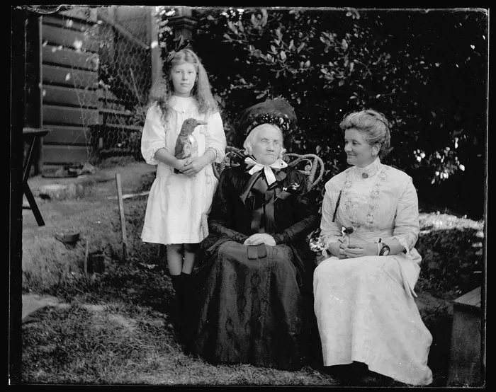 Janet Atkinson, Sarah Jane Kirk, and Lily May Atkinson