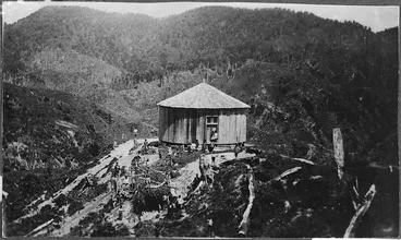 Image: Maungapohatu School, formerly Rua Kenana's whare kanikani