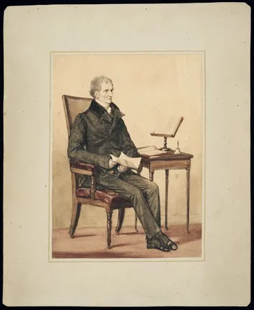 Image: Phillips, Henry Wyndham, 1820-1868 :Sir J Richardson (Father of Sarah Harriet Richardson, G A Selwyn's wife) / Henry W Phillips, 1837.