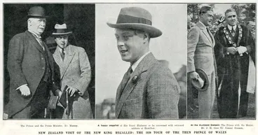 Image: New Zealand visit of the new king recalled: the 1920 tour of the then Prince of Wales