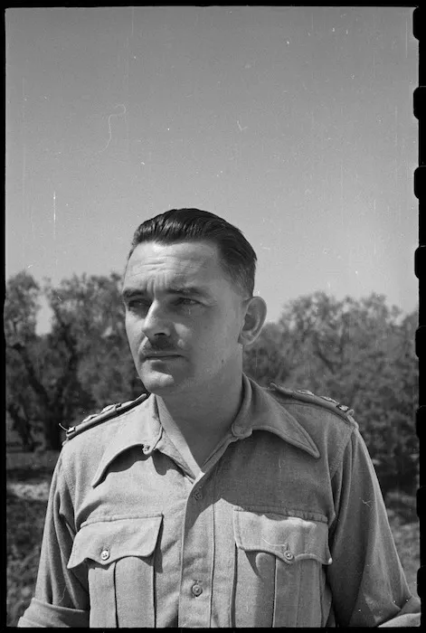 Lieutenant Colonel A Burge - Photograph taken by George Bull