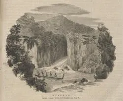 Mangeao, on the Wanganui River, New Zealand, 1862 / S.C. ; C. Clarke