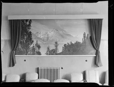 Image: Whites Aviation photographic mural at the Tavern Inn, Invercargill, Southland