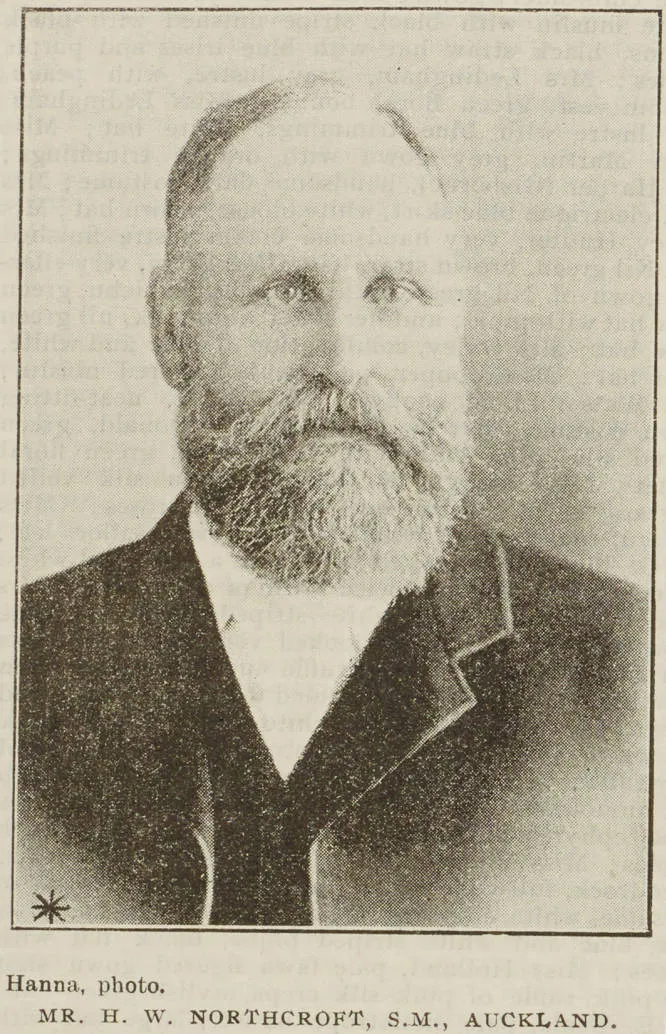 Mr H. W. Northcroft, S.M., Auckland