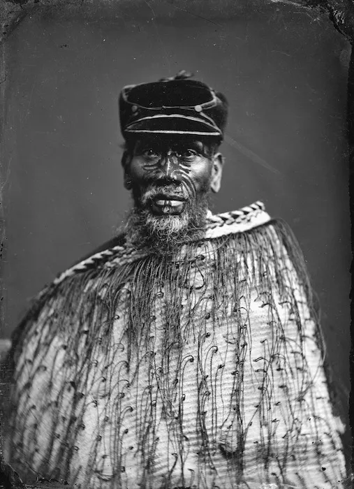 Maori man from Hawkes Bay district