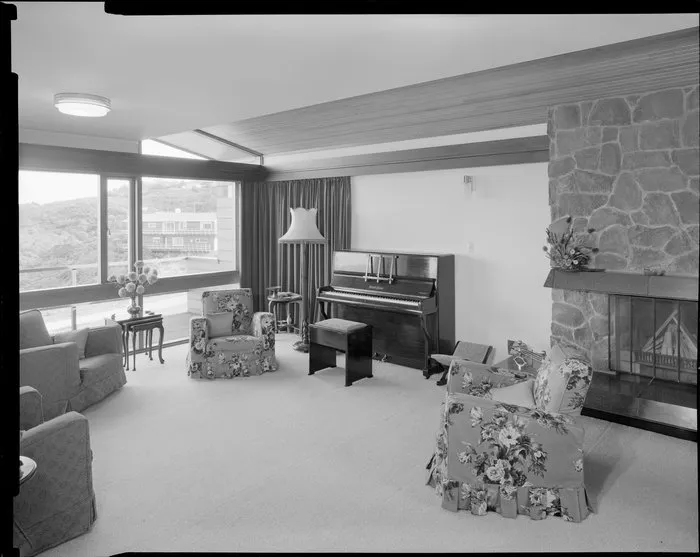 Living room, house of Mrs Law