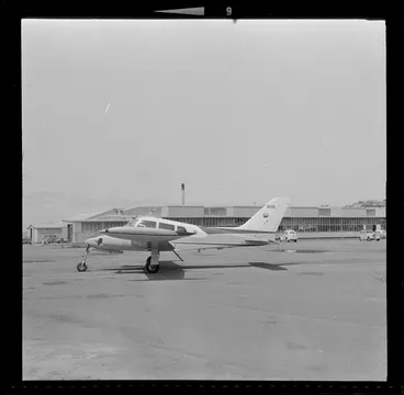 Image: Cessna ZK-CFG plane at Wellington Aero Club
