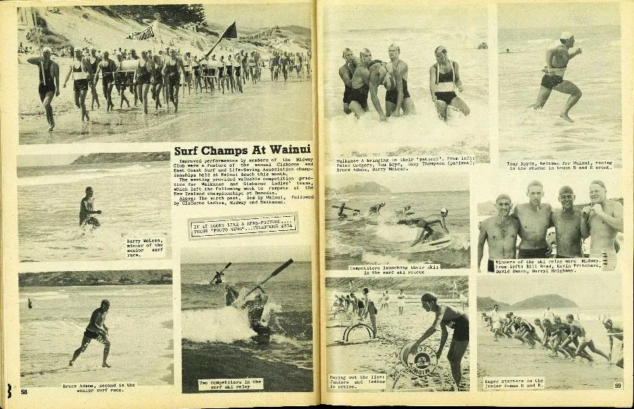 Surf Champs At Wainui