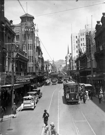 Image: Willis Street, Wellington, [ca 1930]