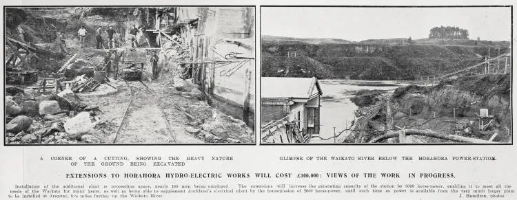 Extensions To Horahora Hydro-Electric Works