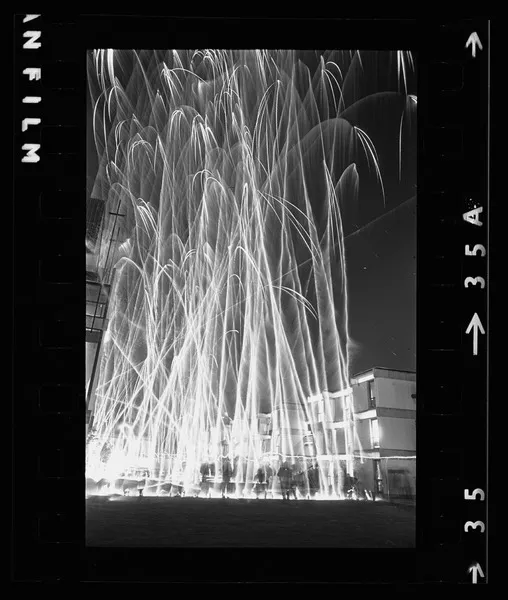 Guy Fawkes display at Christchurch College