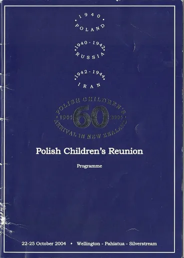 Image: 60th Polish Childrens Reunion booklet