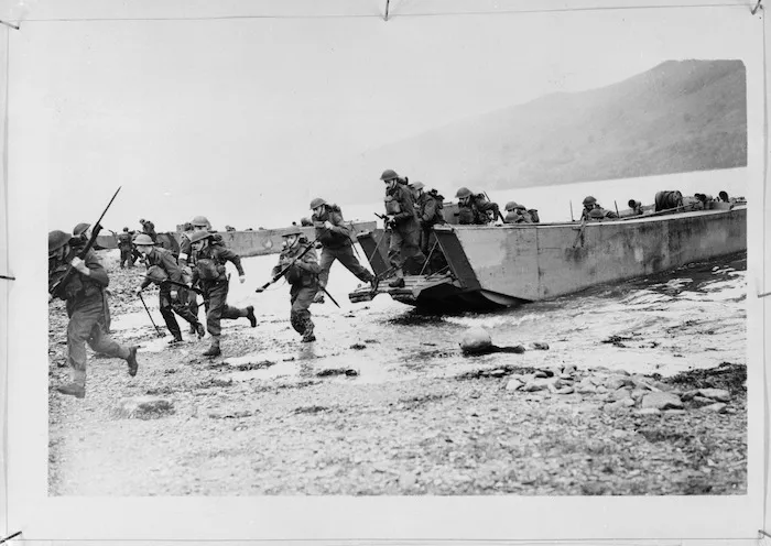 Landing exercises, Scottish command, England