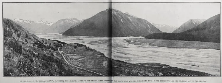 On The Route Of The Midland Railway, Canterbury, New Zealand