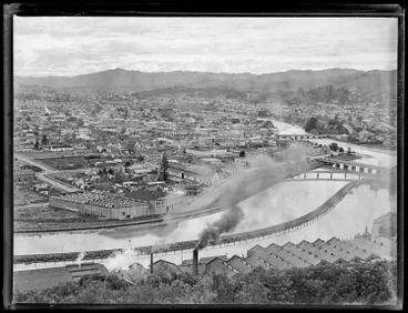 Gisborne from Kaiti Hill, 1934 Image: Gisborne from Kaiti Hill, 1934