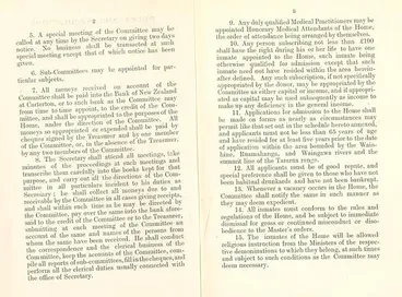 Image: Rules and Regulations of the Carterton Home Page 2 and 3