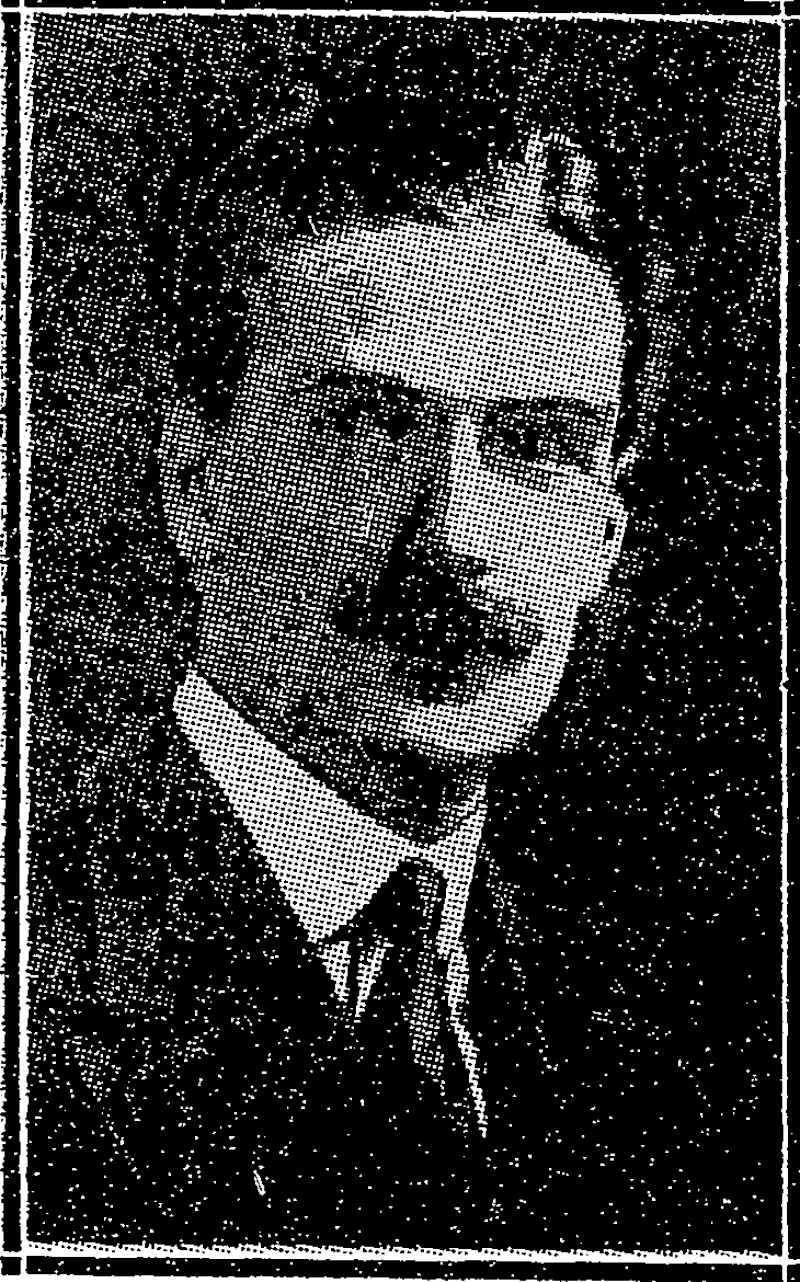 CAPTAIN ANTHONY EDEN, Under-Secretary for • Foreign Affairs, who states that the British Government hopes to overcome the ' hitch between China and Japan. (Evening Post, 12 March 1932)