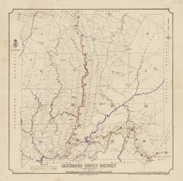 Image: Akatarawa Survey District [electronic resource] / compiled and traced by H. Armstrong.